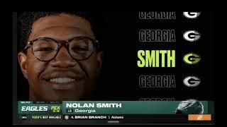 OMG Philadelphia Eagles draft UGA EDGE FREAK Nolan Smith