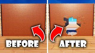 NEW Destructible Walls in Fortnite Creative