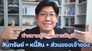 ทำความรู้จักสมการบัญชี Accounting Equation