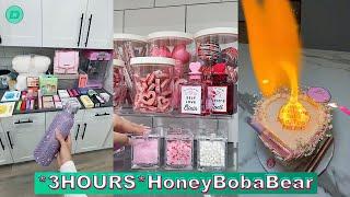 *3 HOURS* HoneyBobaBear New TikTok Videos 2024  Best Honey Boba BearThat Girl Tiktoks