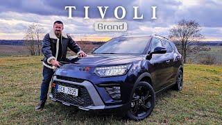 SsangYong Tivoli Grand facelift 2024 - Levné auto pro normální lidi. A co spotřeba? TEST CZSK