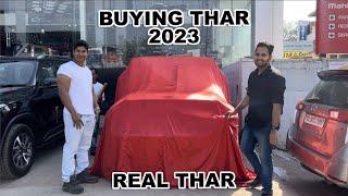 2023 Mahindra Thar Delivery  My Dream Car  With @abdullahpathan5   Emotional️️