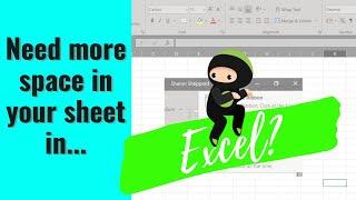 How To Hide The Ribbon In Excel 5 Different Ways