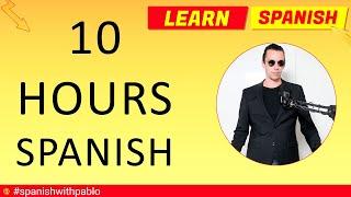 10 Hours of Spanish Language Lessons  Tutorials. Learn Spanish With Pablo. #spanishwithpablo