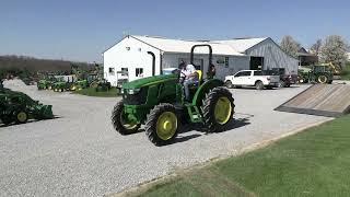 2021 John Deere 5045E Open Station Tractor Excellent Condition For Sale by Mast Tractor Sales