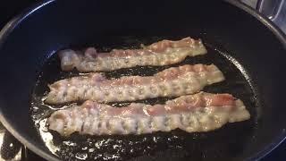 Frying bacon sounds — 10 hours — Cooking sounds to relax sleep meditation