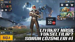 Liyakat puanı hızlıca nasıl yükseltilir - PUBG Mobile takımlı oyunlara giremiyorum ne yapmalıyım? #1