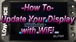 How to - Update your Elite and HDS Touch display through Wifi