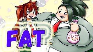 My Hero Academia Female Characters as Fat Parody