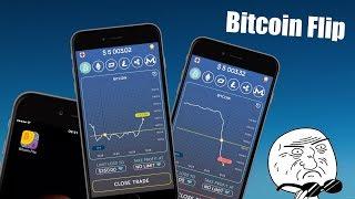 Крутая игра на iPhone Торгуй bitcoin бесплатно