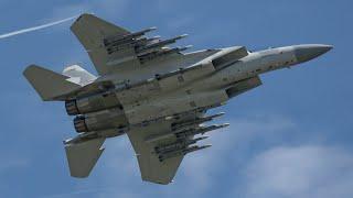 F-15 Advanced Eagle Demo - Spirit of St. Louis Air Show Saturday