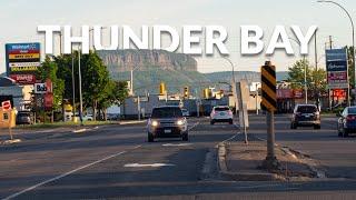 Thunder Bay Drive 4K - Ontario Canada