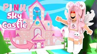 I Bought The *BRAND NEW* ROYAL SKY CASTLE In Adopt Me... The Biggest Castle In Adopt Me