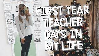 First Year Teacher Vlog Centers Holiday Resources Winter Break Prep