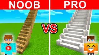 Minecraft NOOB vs PRO - NAJDŁUŻSZE SCHODY