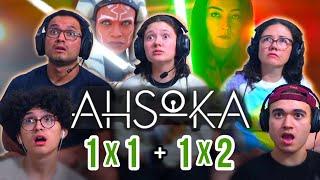 AHSOKA EPISODE 1 and 2 REACTION  1x1  1X2  MaJeliv  Ugh Why can’t we connect to this?