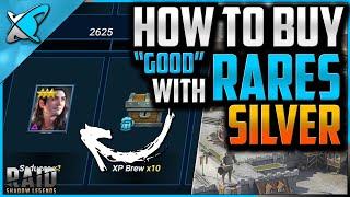 BUY GOOD RARES WITH SILVER ?  Artifact Enhancement Event Analysis + Guide  RAID Shadow Legends