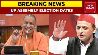 UP Assembly Election 2022 To Be Held In 7 Phases From Feb 10 Results On March 10  Breaking News