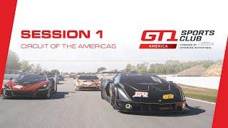 LIVE  Session 1  COTA  GT1 Sports Club x Hypercar Invitational 2024