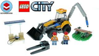 LEGO City 60385 Construction Digger - LEGO Speed Build Review