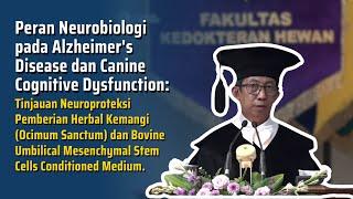 Pengukuhan Prof. drh. Dwi Liliek Kusindarta M.P. Ph.D. Guru Besar Fakultas Kedokteran Hewan UGM