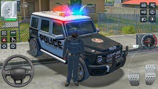 Benz G63 Polis Arabası Oyunu - Police Driving Sim 2024 - Polis Oyunu - Android Gameplay