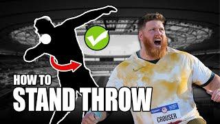 Master the STAND THROW - Variations Youre Missing  Shot Put Foundations