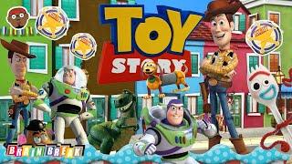 Toy Story Run  Forky Run and Freeze  Toy Story Brain Break  Woody Kids Game  PhonicsMan Fitness