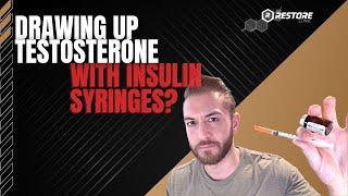Insulin syringes for testosterone injections?