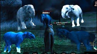 The Wolf-   Killing 5 Deinotherium Champions  Compilation  The Wolf Online Simulator. 