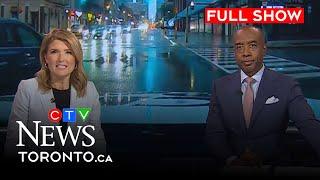 Hurricane Beryl remnants bring downpour to Toronto  CTV News Toronto at Six for July 10 2024