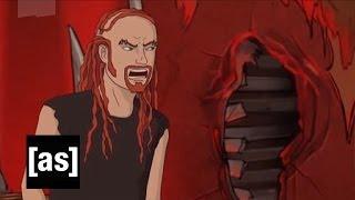 Murderface Favors Skwisgaar  Metalocalypse  Adult Swim