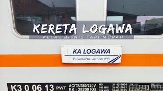 REVIEW KERETA LOGAWA KELAS BISNIS TAPI MURAH