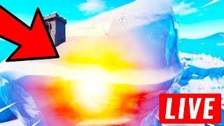 Fortnite Polar Peak Melting Live Fortnite Battle Royale Live