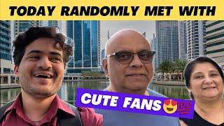 Randomly Met With Cute Fans  Birthday bhi A Rahi Hai #naddyvlogs #naddlogs #naddy #dubailife