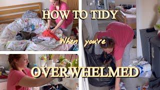 How to tidy a messy house when you just don’t know where to begin