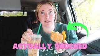 DITL  Organizing & Storage for a SMALL kids room  trying the Starbucks Impossible Sandwich