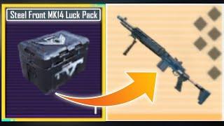 MK14 STEEL FRONT LUCK PACK CHALLENGE  PUBG METRO ROYALE