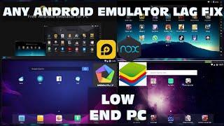 Bluestacks 5 Best Settings for Low end PC New  Bluestacks 5 Lag Fix  Free Fire  2021  CODM