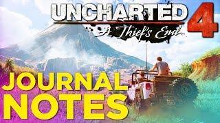 Uncharted 4 A Thiefs End - ALL Journal Notes