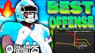 BEST OFFENSE IN EA SPORTS COLLEGE FOOTBALL 25 ONE PLAY TOUCHDOWNS AND MONEY PLAYS