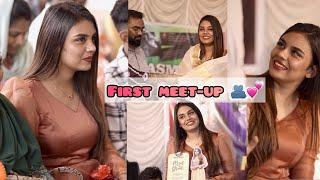 ️First meet-up  സ്നേഹത്താൽ പൊതിഞ്ഞ് ഒരുപാട് പേർ🫂  exclusive @jasminjaffar meet-up
