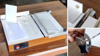 How To Make Acrylic Bending Machine  DIY PVC Sheet Bender