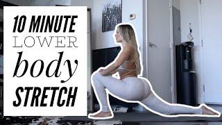 10 Minute Lower Body Stretch FOLLOW ALONG  Casi Davis