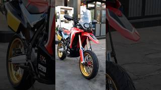 I turned my 2020 #crf250rally into a #supermoto because why not? #honda #crf250l #crf300l