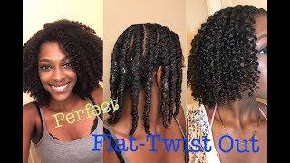 The Perfect Flat Twist-Out Routine