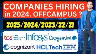 Companies Hiring in 2024  Batch 2025 2024 2023 2022 2021