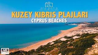 Beaches around Kyrenia Famagusta and Karpas regions in Cyprus