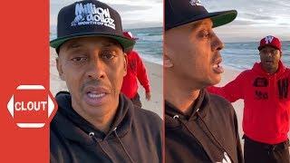 Gillie Da King Gets Annoyed With Wallo For Making Him Walk On The Beach