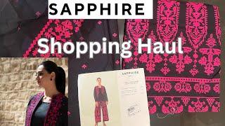 Sapphire New Winter Collection Shopping Haul 2023  Sapphire Winter 2023